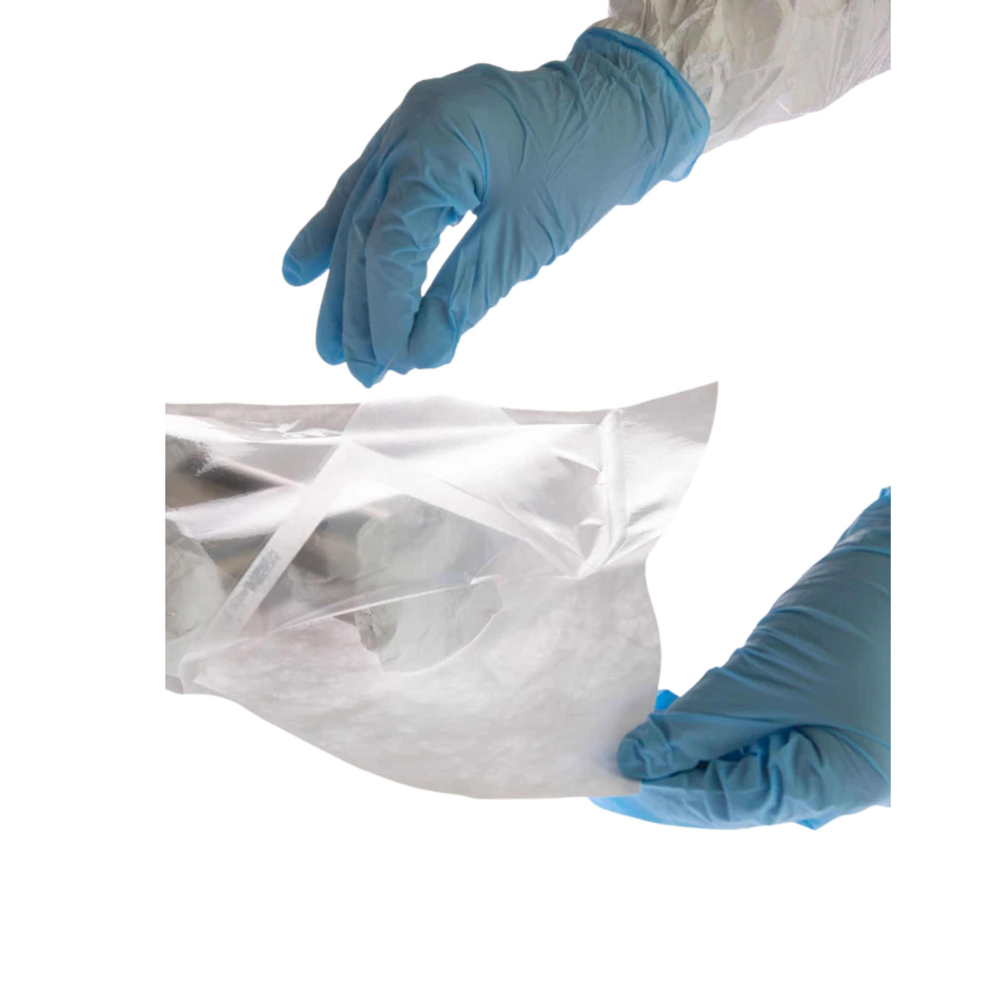 Tyvek® / PE Peelable Steam Sterilization Continuous Form Tubing Bag