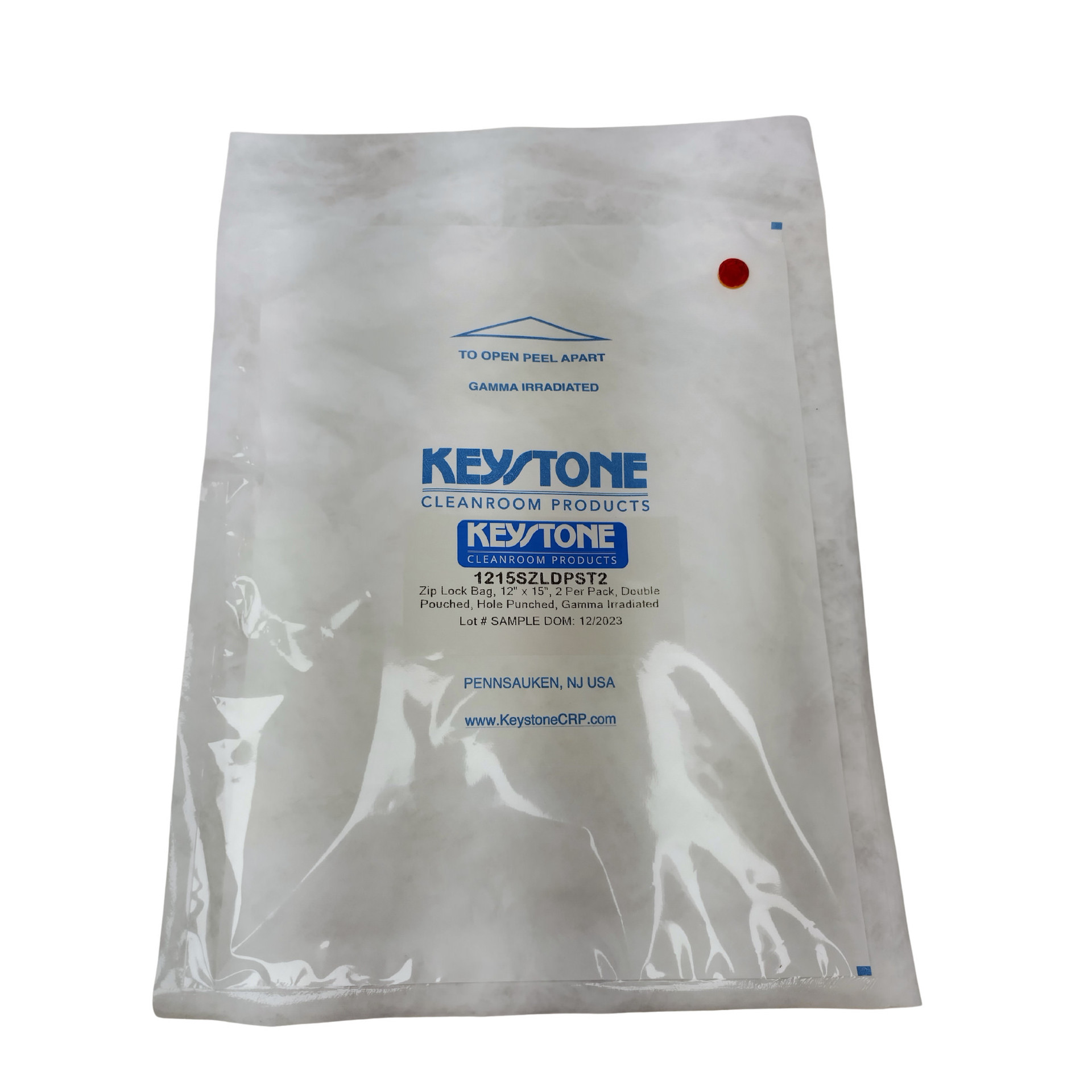 Pre-Sterilized Zip Lock Bags