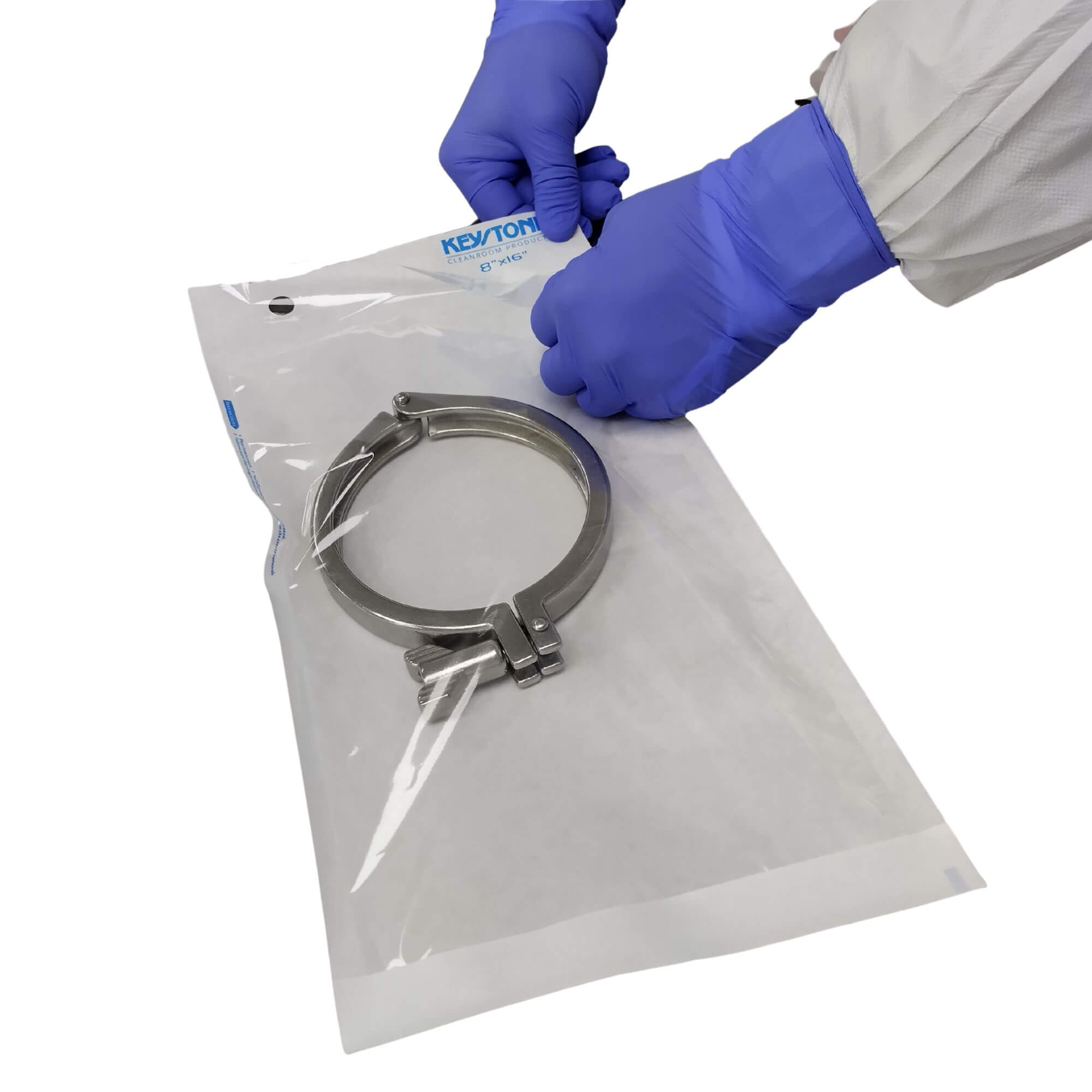 Self-Seal Sterilization Peel Pouch, Medical Grade Paper/ Clear Film